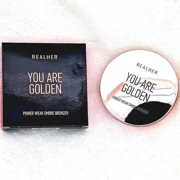 🔴 REALHER You Are Golden Power Wear Ombre Bronzer - Picture 1 of 2
